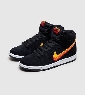 Botasky Nike SB DUNK HI PRO DUNK HI PRO - Panske Topanky Čierne | UEK-035146